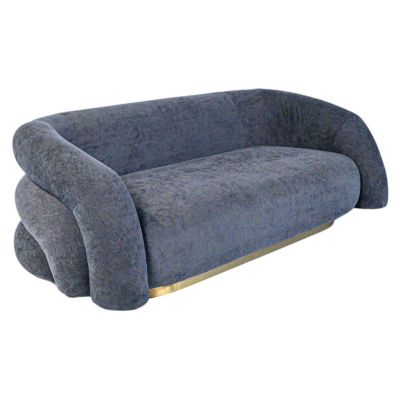 Image two of Pompeii Sofa, Charcoal